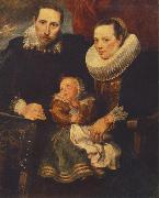 DYCK, Sir Anthony Van Family Portrait hhte Sweden oil painting artist